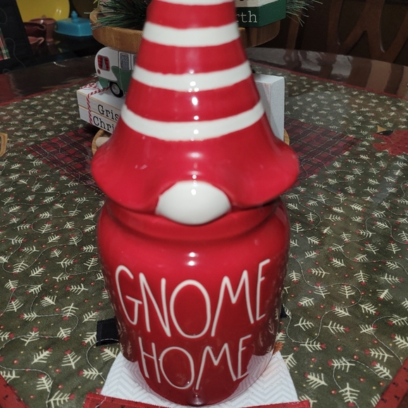 Rae Dunn "Gnome Home" Canister - Picture 2 of 11